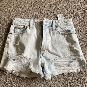 Abercrombie jean shorts!